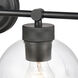 Jonatan 4 Light 35 inch Matte Black Vanity Light Wall Light